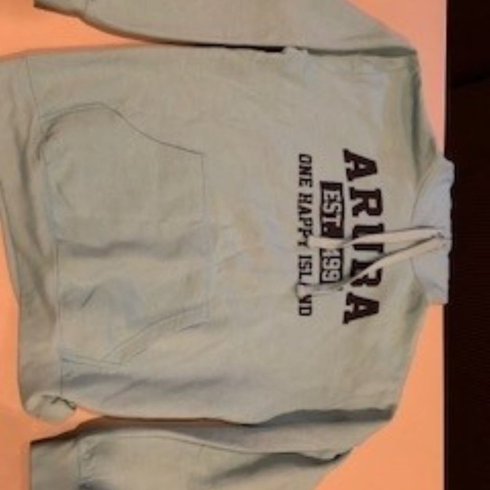 Aruba Snow Blue Hoodie/Sweatshirt